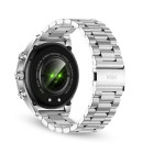 Smartwatch KSIX Elite, Pantalla AMOLED 1.43”, Aut. 4 días, IP67, Modo deporte y salud, Llamadas, Plateado