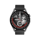Smartwatch KSIX Horizon, GPS, Pantalla AMOLED 1.43”, Aut. 9 días, Brújula digital, 3 ATM, Modo deporte y salud, Negro