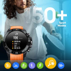Smartwatch Mibro GS Explorer S, Estadísticas pádel, GPS, 10 ATM, Pantalla AMOLED 1,32’’, Aut. 20 días, Negro