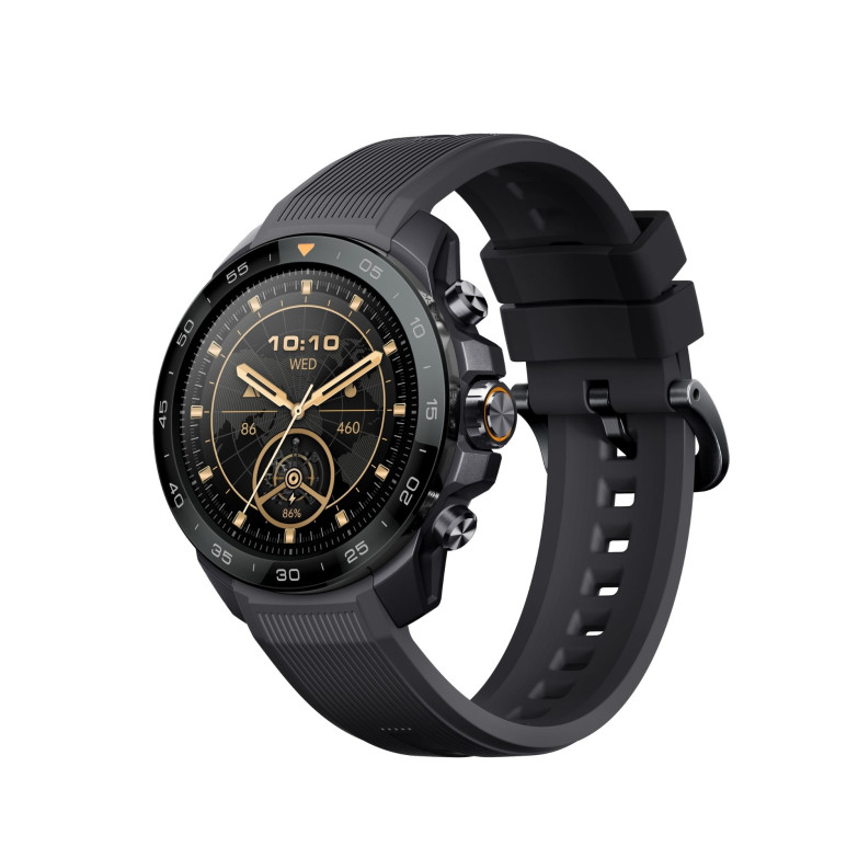 Mibro GS Explorer S Smartwatch, Padel statistics, GPS, 10ATM, 1.32" AMOLED screen, 20-day battery life, Black