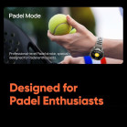 Mibro GS Pro 2 Smartwatch, Padel statistics, GPS, 5ATM, 1.43" AMOLED screen, 20-day battery life, Grey