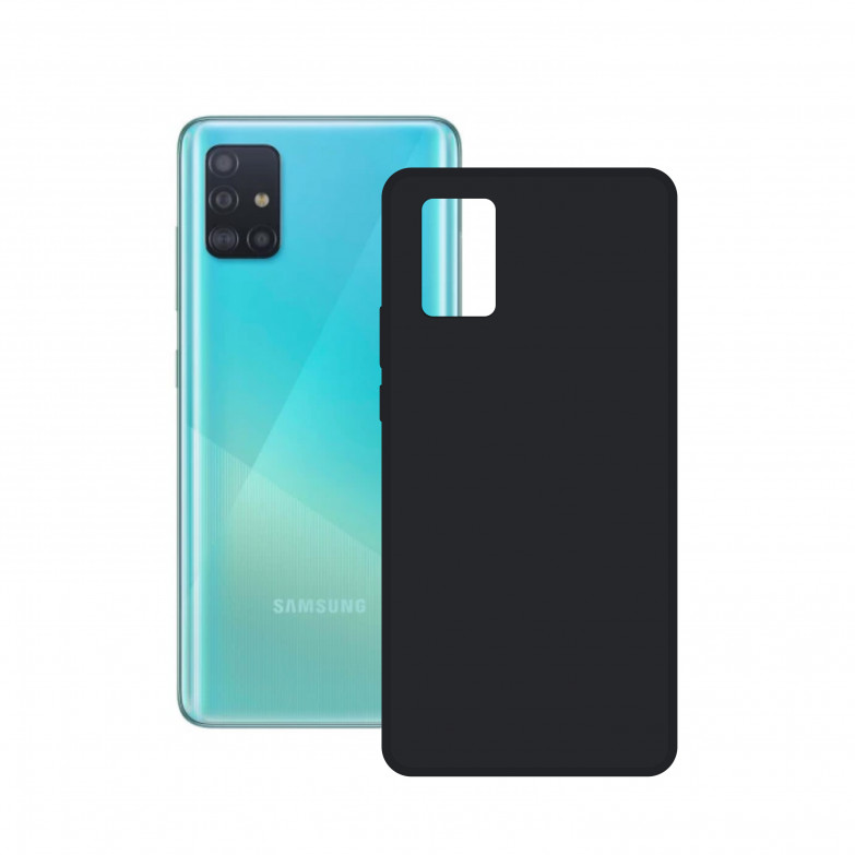 Silk Case For Galaxy A52 5G, A52S 5G Black