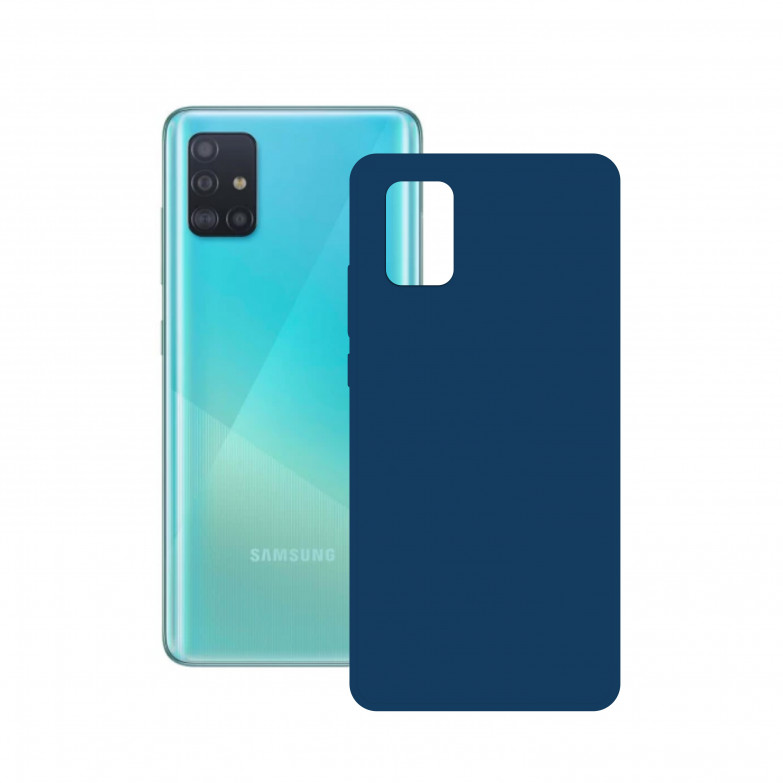 Silk Case For Galaxy A52 5G, A52S 5G Blue