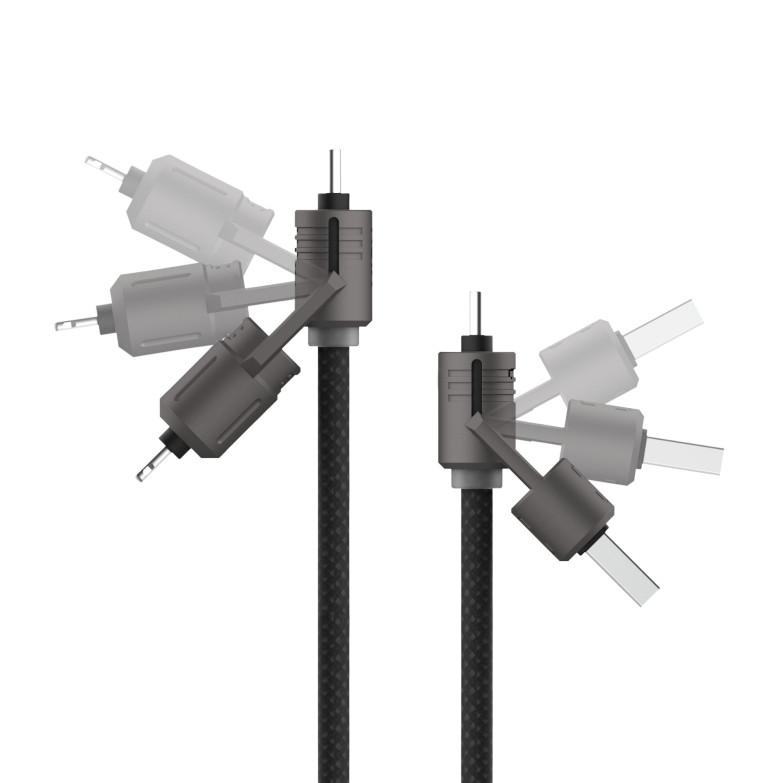 Cable de carga y datos KSIX, 1m,...