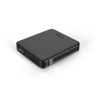 Powerbank KSIX Nano 5.000 mAh, Tamaño de bolsillo, Power Delivery, 20 W, Cable USB-C a USB-C, Indicadores LED, Negro