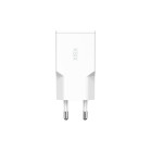 Cargador de red XtraSlim KSIX 20W GaN, Power Delivery + PPS, Multipuerto USB-C +  USB-A, Blanco