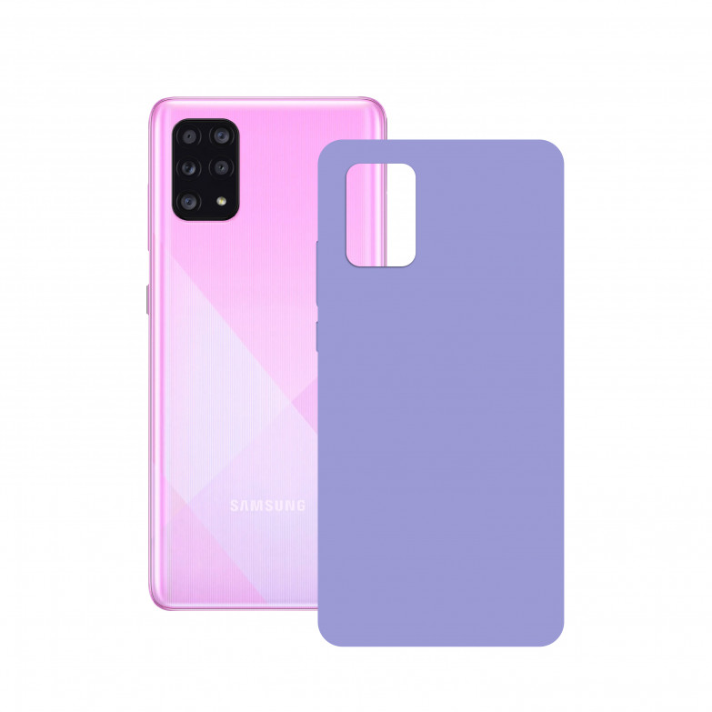 Silk Case For Galaxy A72 Lavender